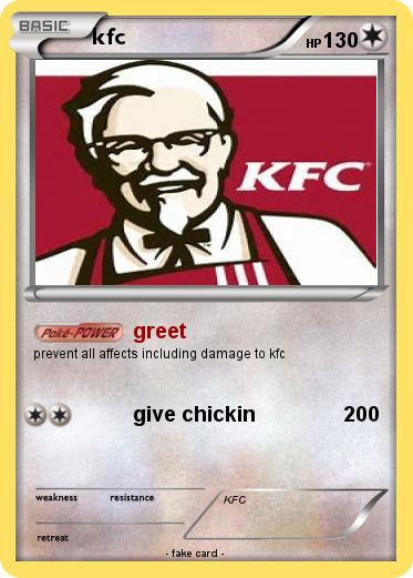 Pokemon kfc