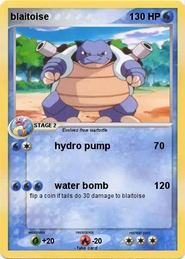 Pokemon blaitoise