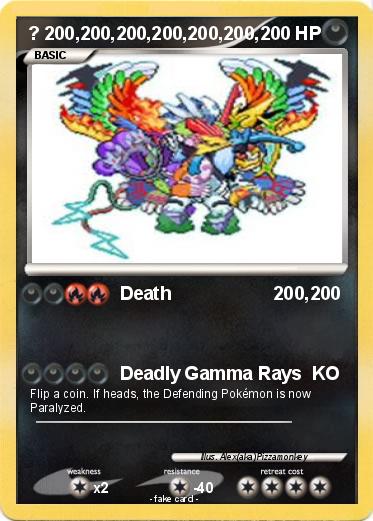 Pokemon ? 200,200,200,200,200,200,