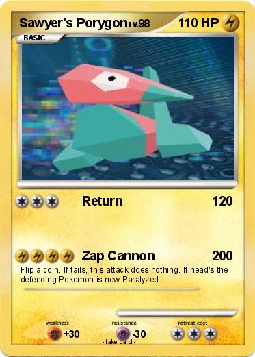 Pokemon Sawyer's Porygon