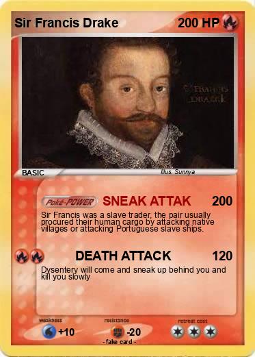 Pokemon Sir Francis Drake