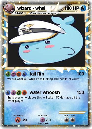 Pokemon wizard - whal