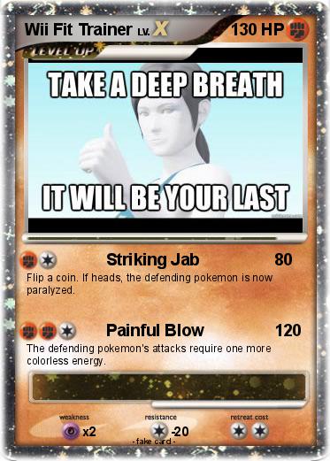 Pokemon Wii Fit Trainer