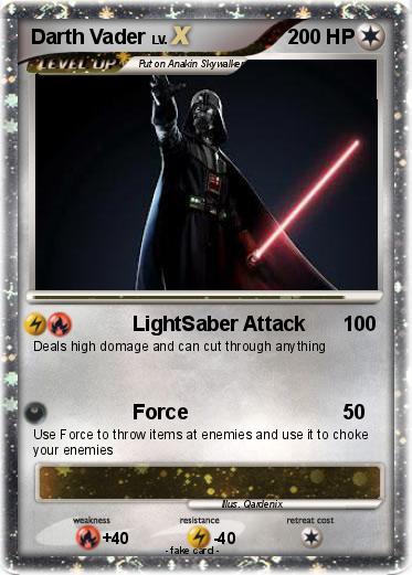 Pokemon Darth Vader