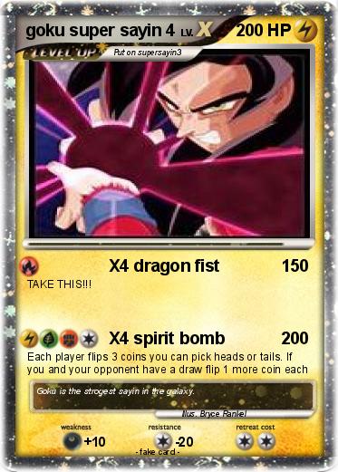 Pokemon goku super sayin 4