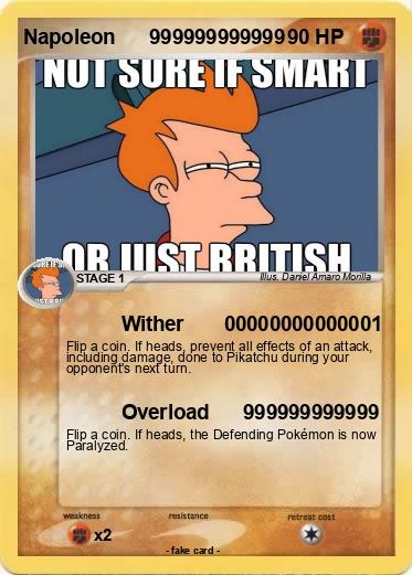 Pokemon Napoleon      999999999999