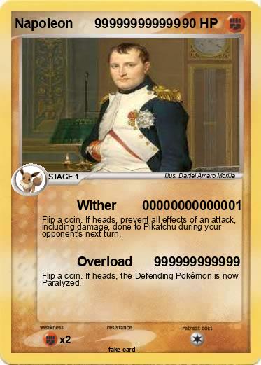 Pokemon Napoleon      999999999999