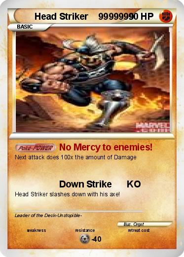 Pokemon Head Striker    9999999