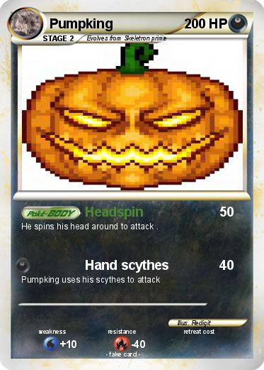 Pokemon Pumpking