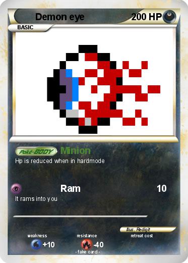 Pokemon Demon eye