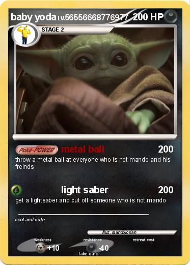 Pokemon baby yoda