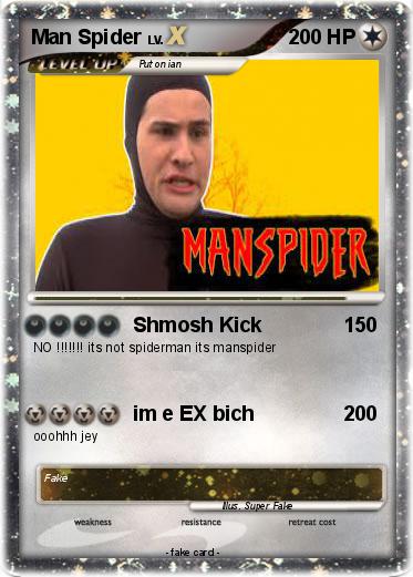 Pokemon Man Spider