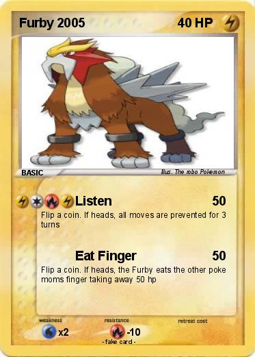 Pokemon Furby 2005
