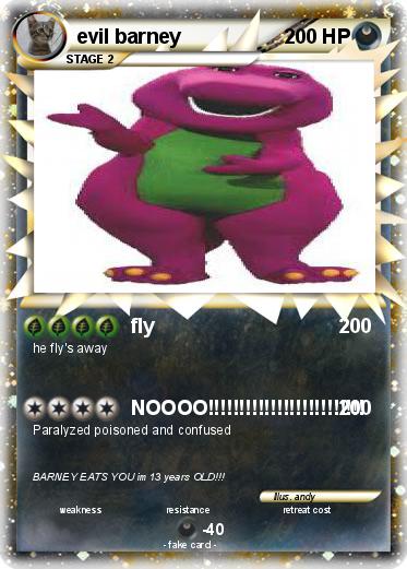 Pokemon evil barney