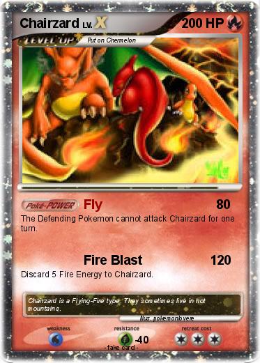 Pokemon Chairzard