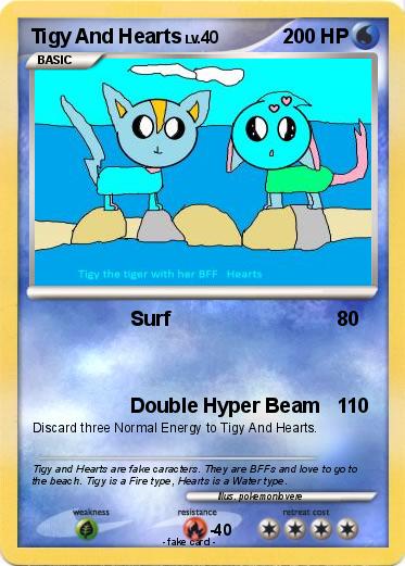 Pokemon Tigy And Hearts