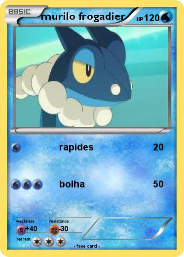 Pokemon murilo frogadier
