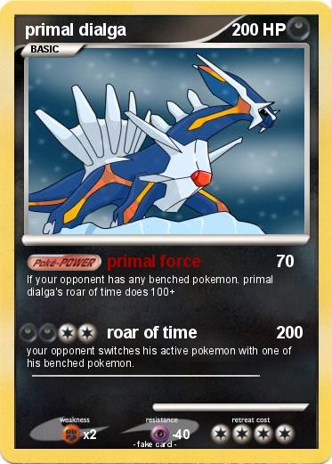 Pokemon primal dialga