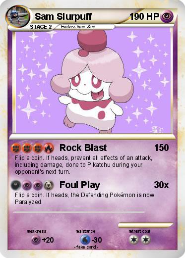 Pokemon Sam Slurpuff