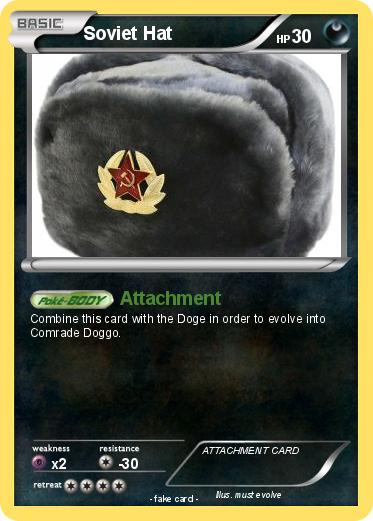 Pokemon Soviet Hat