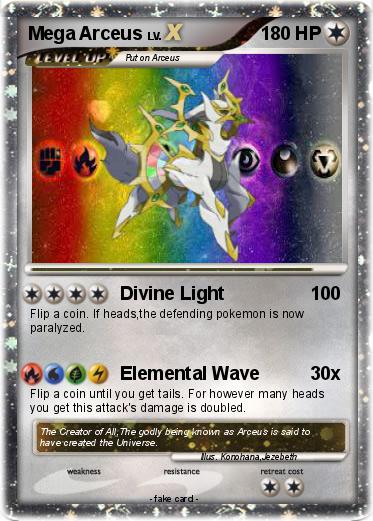 Pokemon Mega Arceus