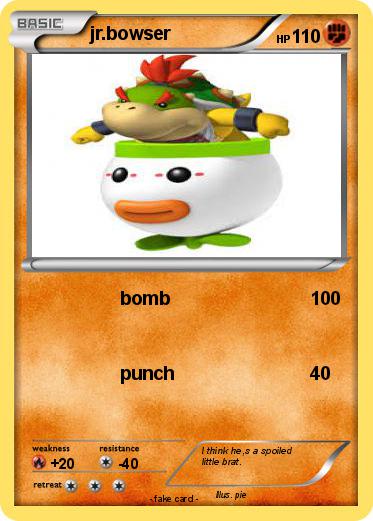 Pokemon jr.bowser