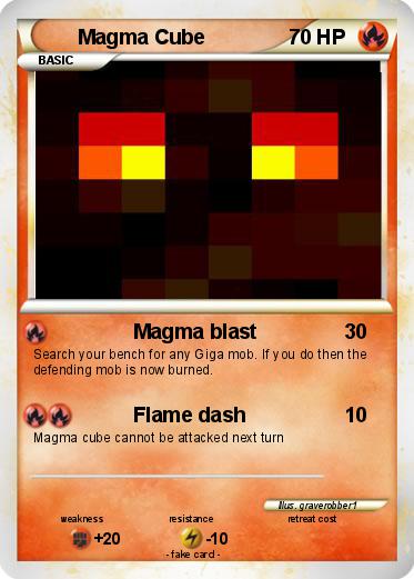 Pokemon Magma Cube