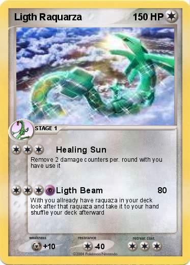 Pokemon Ligth Raquarza
