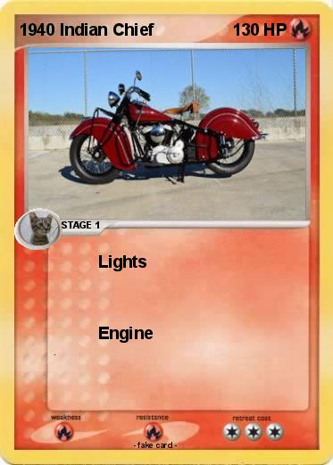 Pokemon 1940 Indian Chief
