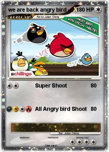 Pokemon we are back angry bird