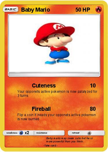 Pokemon Baby Mario