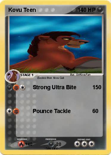Pokemon Kovu Teen