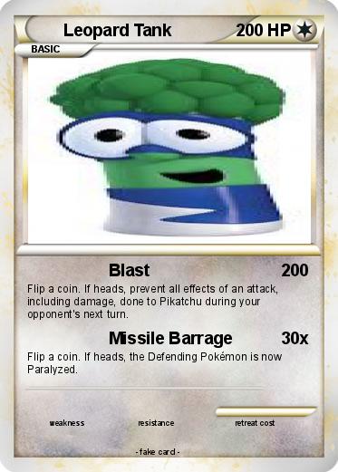 Pokemon Leopard Tank