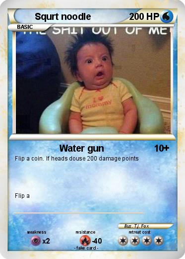 Pokemon Squrt noodle
