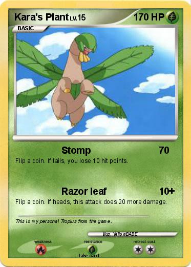 Pokemon Kara's Plant