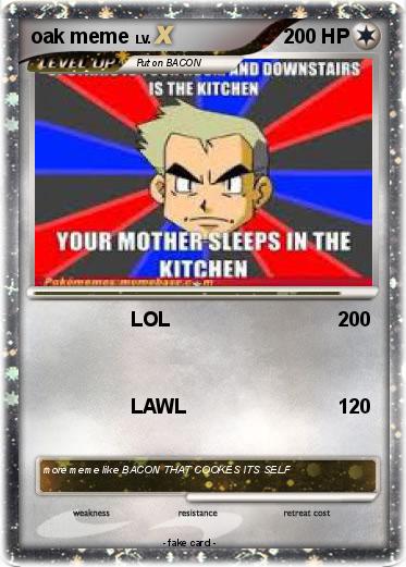 Pokemon oak meme