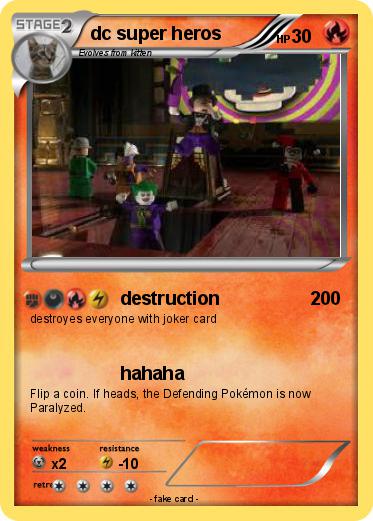 Pokemon dc super heros