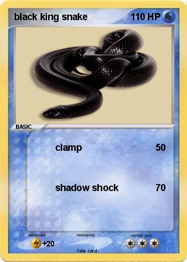 Pokemon black king snake