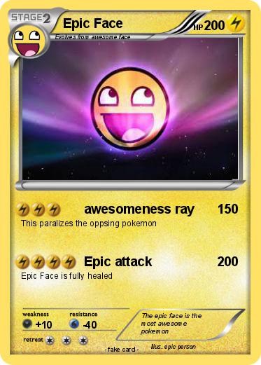 Pokemon Epic Face