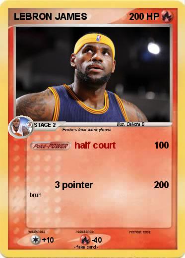 Pokemon LEBRON JAMES