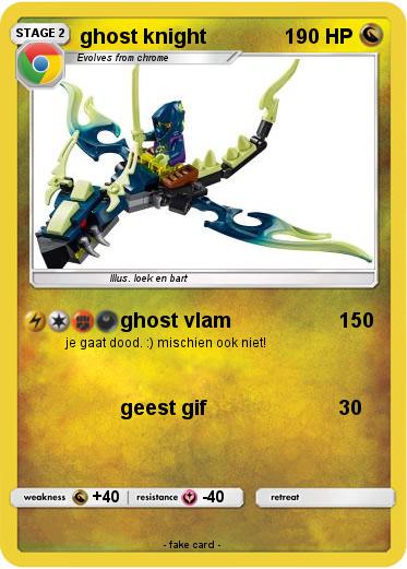 Pokemon ghost knight