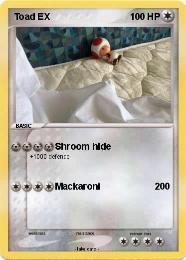 Pokemon Toad EX