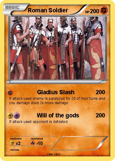 Pokemon Roman Soldier