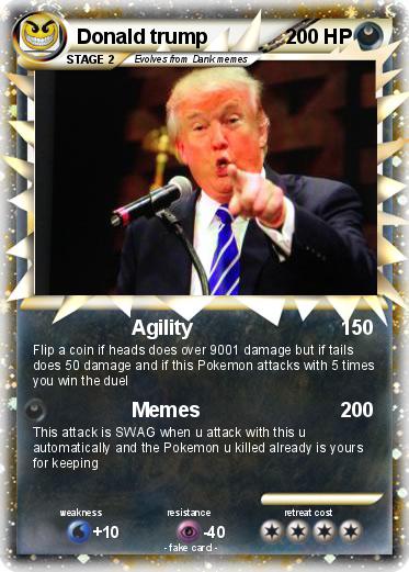 Pokemon Donald trump