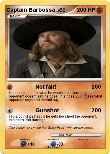 Pokemon Captain Barbossa
