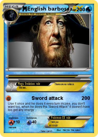 Pokemon English barbossa
