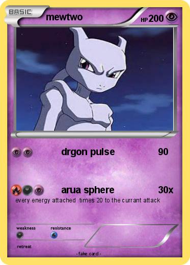 Pokemon mewtwo