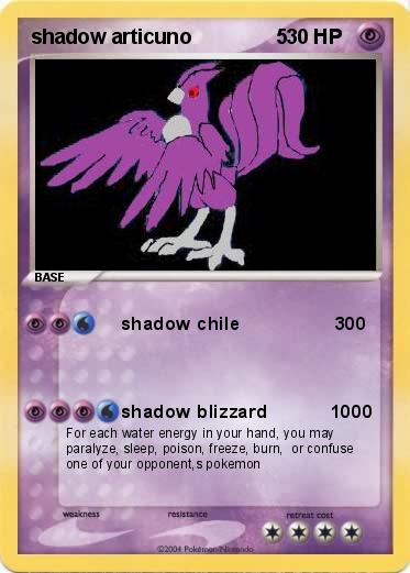 Pokemon shadow articuno               5