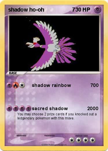 Pokemon shadow ho-oh                   7