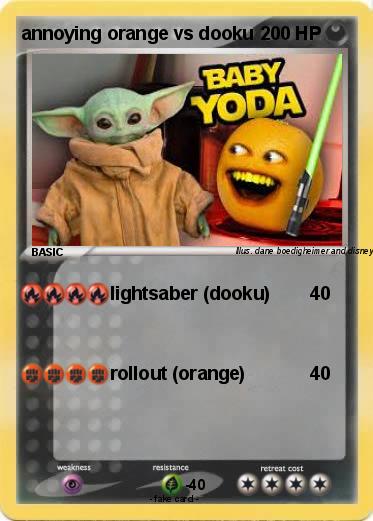 Pokemon annoying orange vs dooku